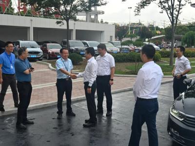 武进区区长陈志良一行莅临J9国际站登录集团参观指导！